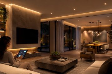 Projeto luminotécnico residencial: como automatizar cenas complexas 